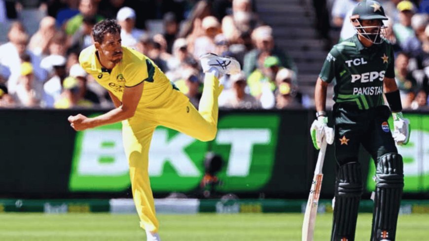 Pakistan was bowled out for a disappointing 203 runs in the first ODI against Australia