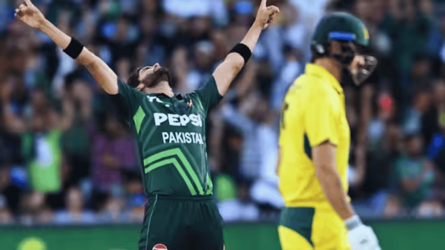 outsmart Matthew Short in the first ODI between Pakistan and Australia?How did Shaheen Afridi